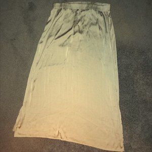 Chico's Champagne Maxi Skirt